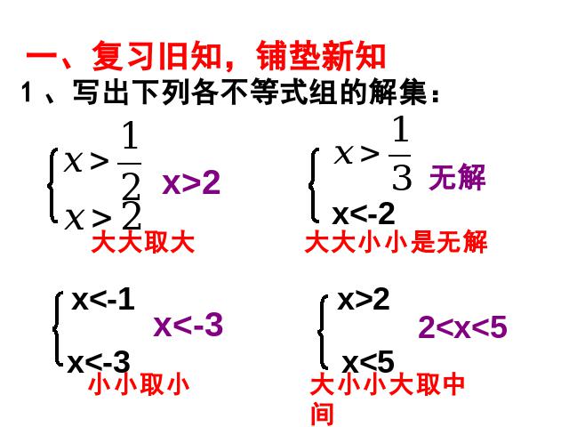 初一下册数学数学《9.3一元一次不等式组》（）第4页