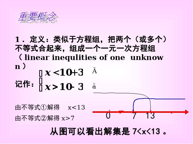 初一下册数学初一数学ppt《9.3一元一次不等式组》课件第5页