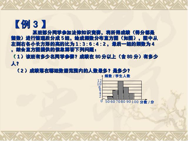 初一下册数学《数据的收集、整理与描述小结复习题10》(数学)第10页