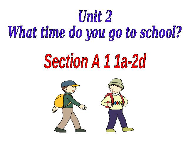 初一下册英语英语ppt《unit2 What time do you go to school》课件第5页