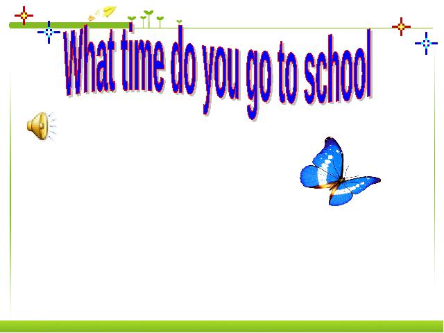初一下册英语《unit2 What time do you go to school》英语下载第1页