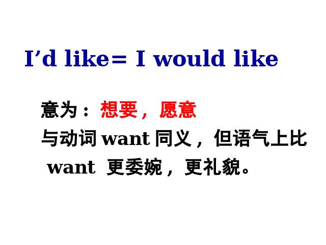 初一下册英语初一ppt《unit10 I’d likesome noodles+》课件第2页