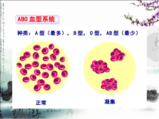 初一下册生物生物《4.4.4输血与血型》第10页