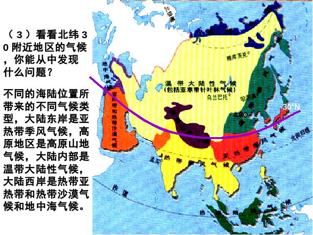 初一下册地理地理《亚洲6.2自然环境》（）第8页
