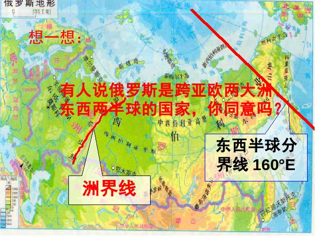 初一下册地理初中地理ppt《7.4俄罗斯》课件第8页