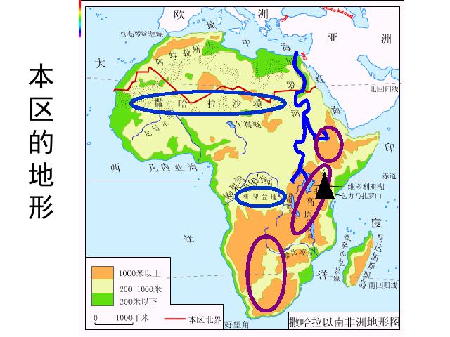 初一下册地理《8.3撒哈拉以南非洲》(地理)第7页