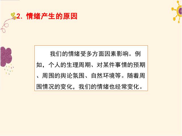 初一下册道德与法治新道德与法治《4.1青春的情绪》第9页