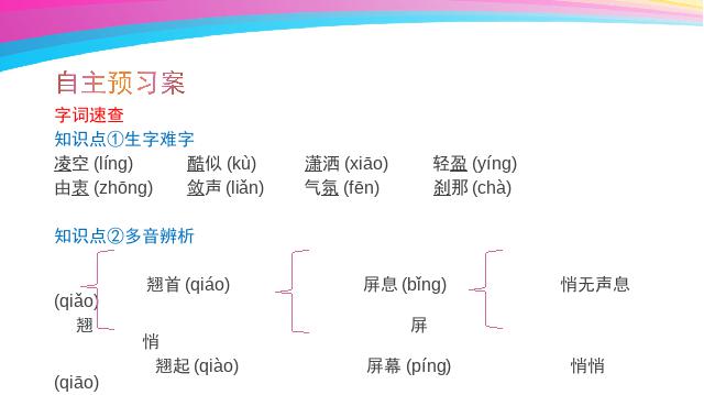 初二上册语文2017新语文公开课《“飞天”凌空》ppt课第2页