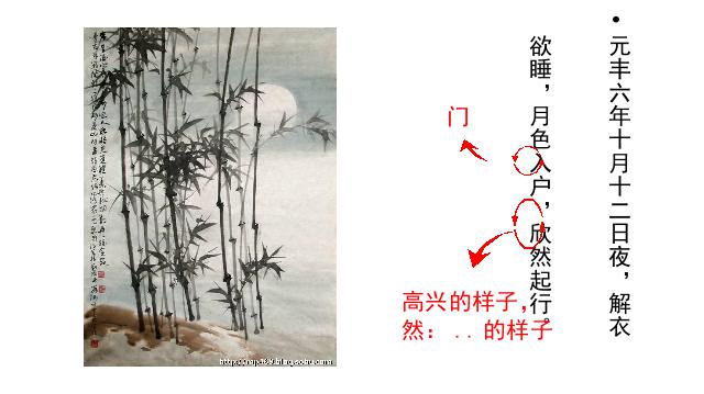 初二上册语文新语文教研课《记承天寺夜游》第7页