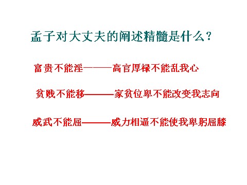 初二上册语文富贵不能淫3第8页