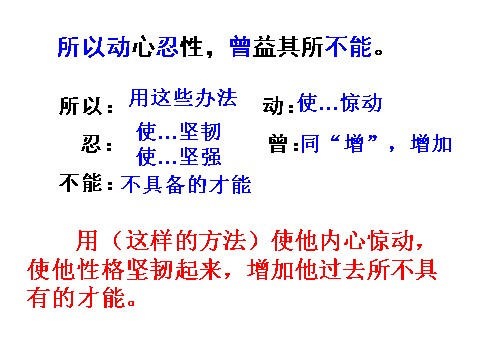 初二上册语文21 生于忧患，死于安乐  主课件第8页