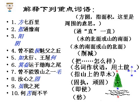 初二上册语文愚公移山4第6页