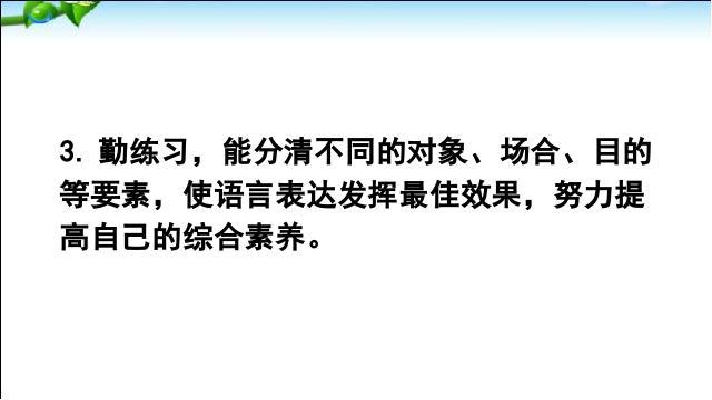 初二上册语文新语文公开课《写作-表达要得体》第3页