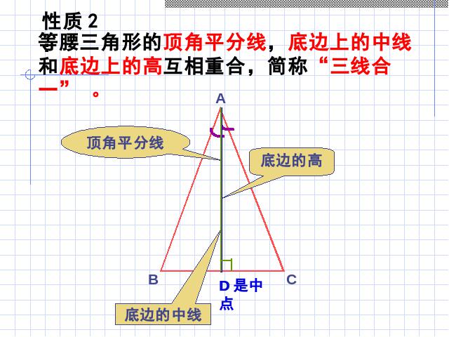 初二上册数学13.3等腰三角形数学公开课第3页