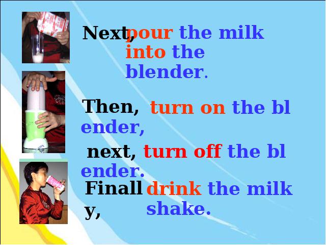初二上册英语Unit8 How do you make a banana milk shake Section A课件下载第10页