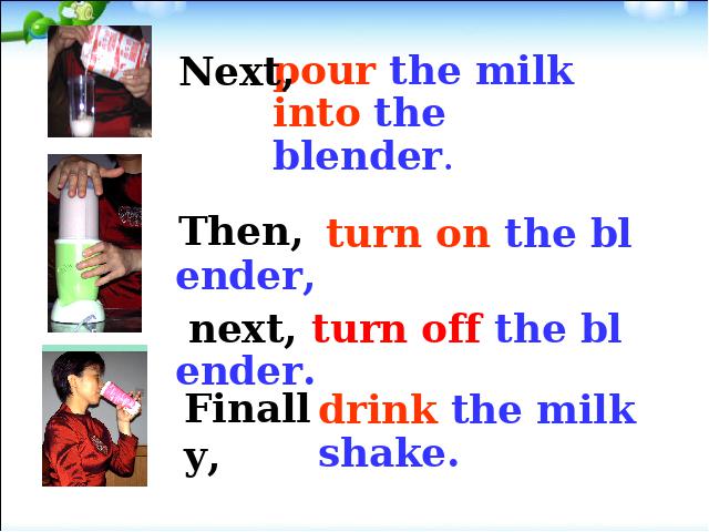 初二上册英语ppt Unit8 How do you make a banana milk shake 课件第8页