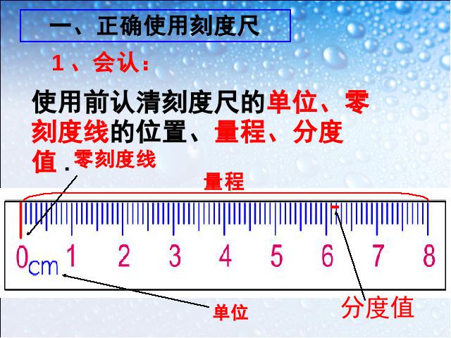 初二上册物理1.1长度和时间的测量PPT教学自制课件(物理)第10页