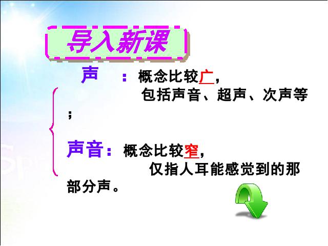 初二上册物理物理2.3声的利用上课下载第1页