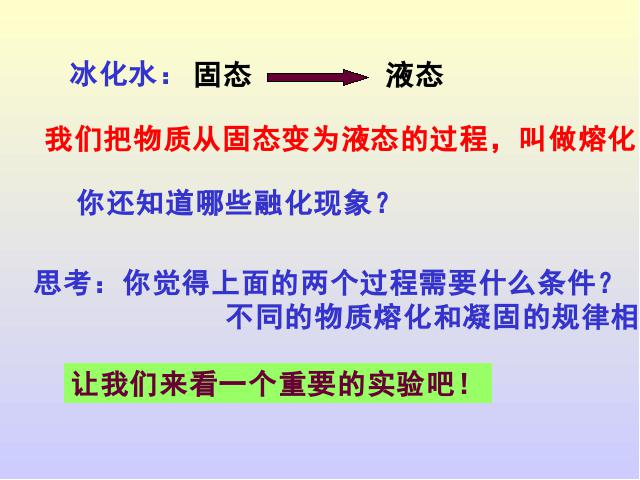 初二上册物理3.2熔化和凝固物理公开课第4页