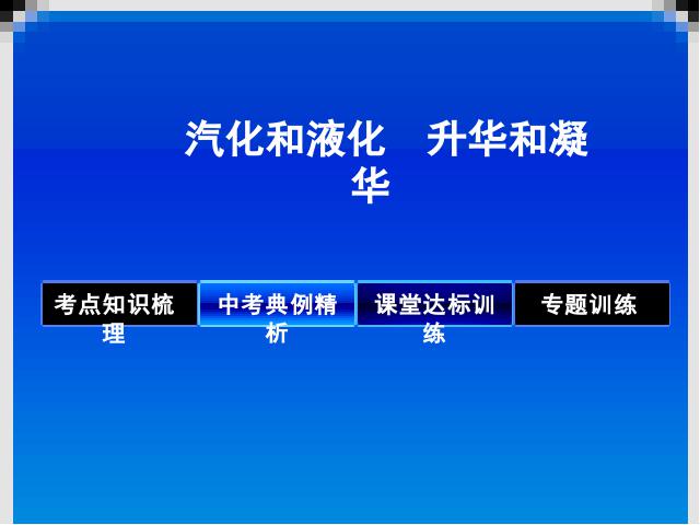 初二上册物理物理3.4升华和凝华精品第1页