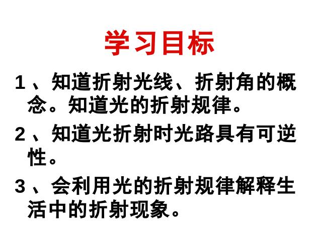 初二上册物理物理4.4光的折射上课下载第5页