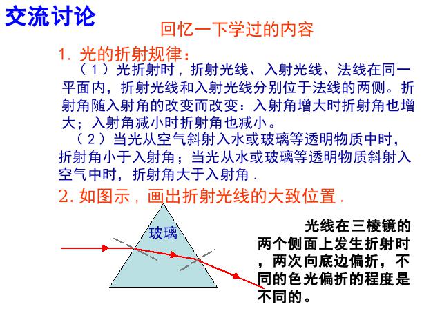 初二上册物理物理4.5光的色散优秀获奖第4页