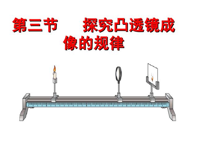 初二上册物理物理5.3凸透镜成像的规律上课下载第1页