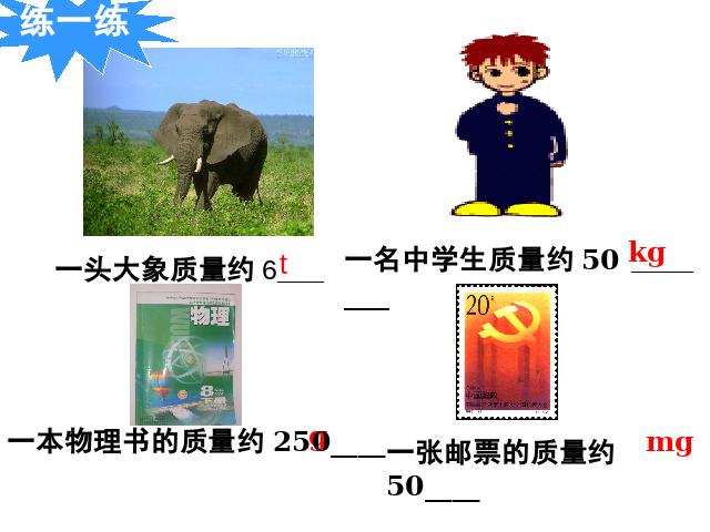 初二上册物理物理6.1质量优质课ppt课件下载第10页