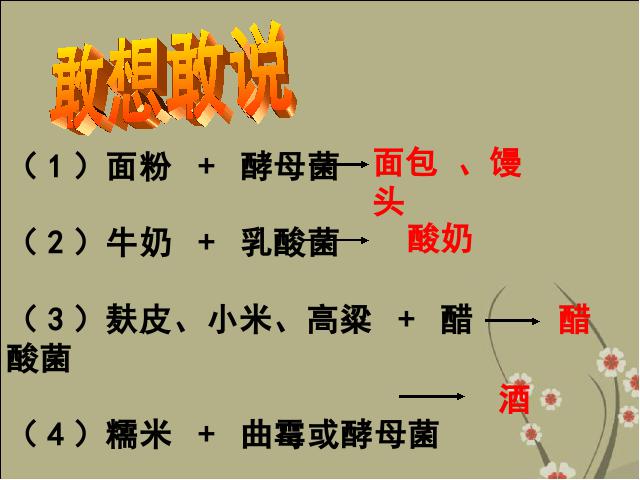 初二上册生物5.4.5人类对细菌和真菌的利用生物公开课第6页