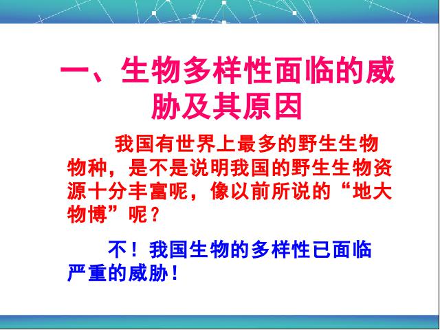 初二上册生物生物6.3保护生物的多样性上课下载第3页