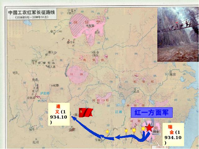 初二上册历史第13课红军不怕远征难历史公开课第6页
