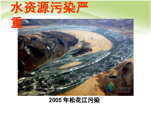 初二上册地理地理中国的自然资源水资源优质课第9页