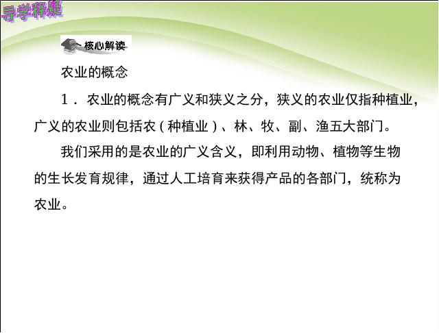 初二上册地理中国的经济发展农业地理公开课第4页