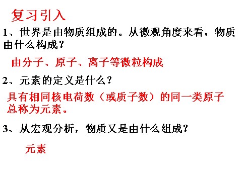 初二下册科学（教科版）八年级科学新浙教版2.4组成物质的元素ppt课件第2页