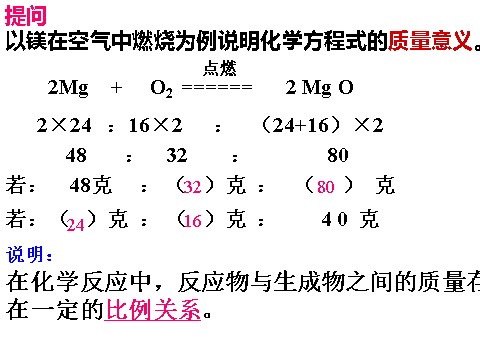 初二下册科学（教科版）新浙教版八年级科学3.3化学方程式课件ppt第4页