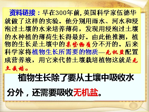 初二下册科学（教科版）新浙教版八下科学4.3植物的根与物质吸收课件ppt第6页