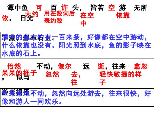 初二下册语文新语文教研课《10.小石潭记》第10页