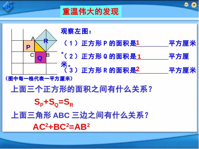 初二下册数学ppt《17.1勾股定理》课件第3页