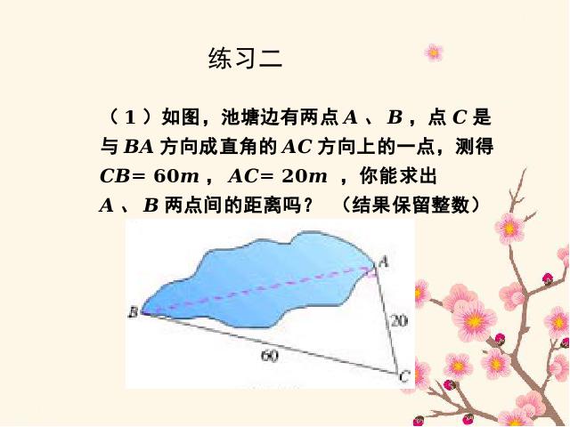 初二下册数学初中数学ppt《17.1勾股定理》课件第8页