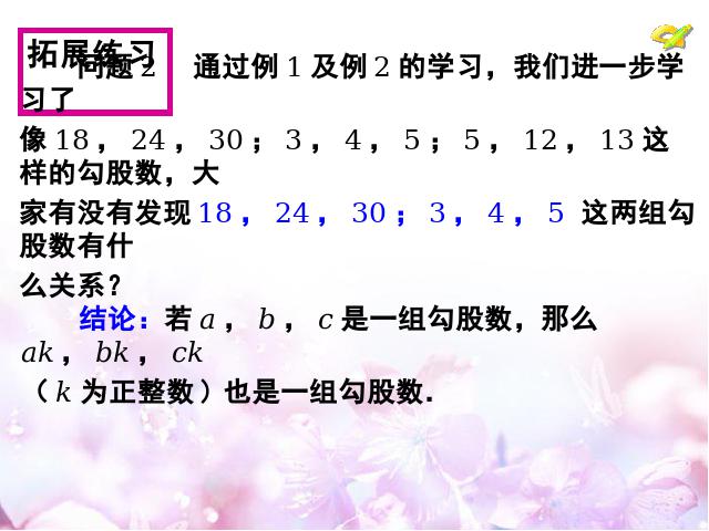 初二下册数学数学《17.2勾股定理的逆定理》下载第10页