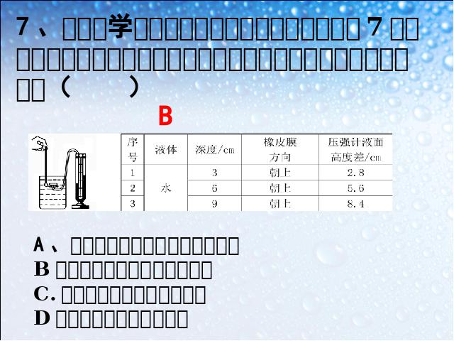 初二下册物理物理)《期末考试总复习资料》PPT原创课件第7页