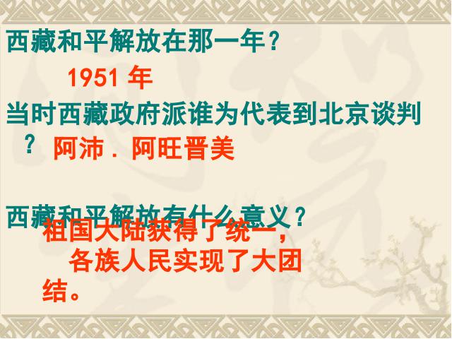 初二下册历史《总复习期末资料》历史第10页