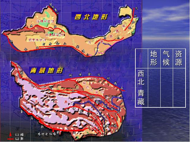 初二下册地理《第五章中国的地理差异》地理第6页