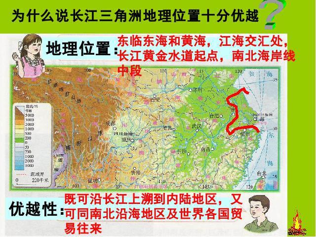 初二下册地理《鱼米之乡长江三角洲地区》地理第4页