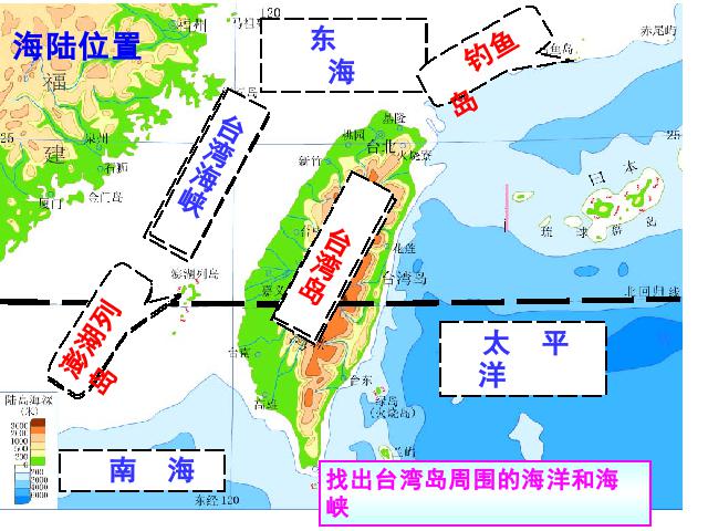 初二下册地理地理《祖国的神圣领土台湾省》第10页