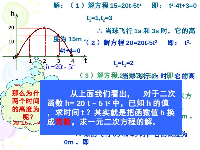 初三上册数学《26.2用函数观点看一元二次方程》第6页