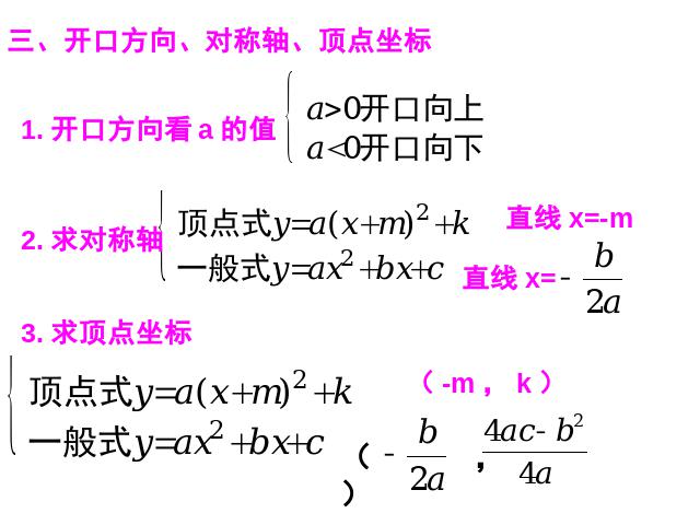 初三上册数学第22章二次函数复习题22数学公开课第8页