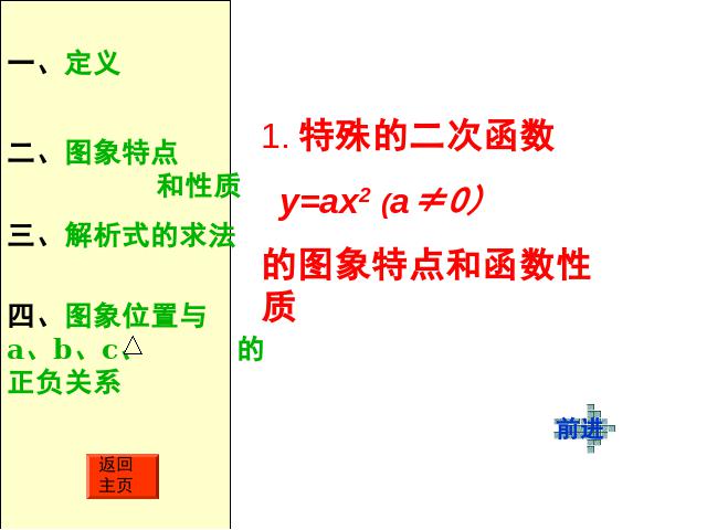 初三上册数学《第26章二次函数复习题26》第4页