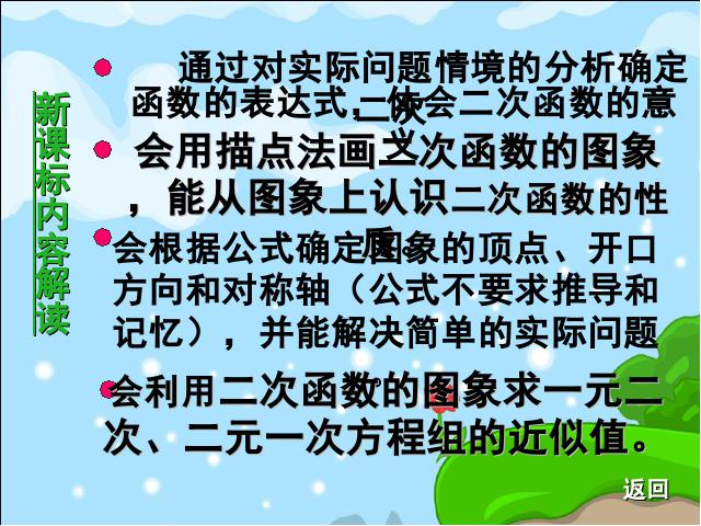 初三上册数学《第26章二次函数复习题26》(数学)第2页