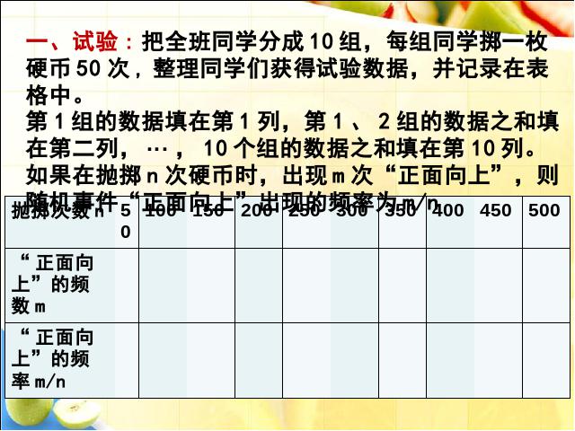 初三上册数学数学25.3用频率估计概率优秀获奖第4页